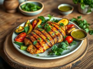 Frango Grelhado Paleo com Ervas Brasileiras