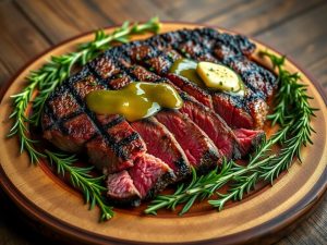 Picanha Paleo na Manteiga de Alho com Ervas