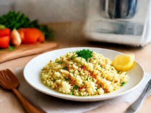 Arroz de Couve Flor na Thermomix: Sabor e Saúde em Cada Garfada