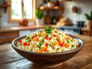 Arroz de Couve Flor Energético