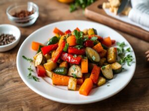 Legumes Salteados Paleo com Temperos Brasileiros