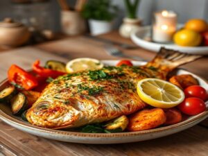 Peixe Assado Português Mediterrâneo TM7