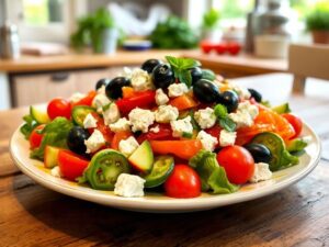 Salada Mediterrânea Low Carb Italiana TM7