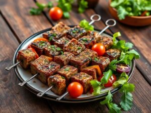 Churrasco Mediterrâneo de Carne Argentina Proteica