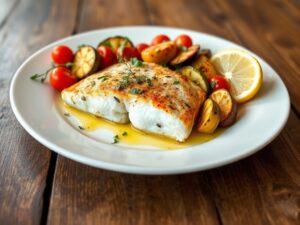 Peixe Mediterrâneo Low Carb Francês TM6