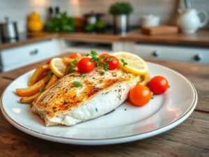 Peixe Mediterrâneo Low Carb Francês TM7